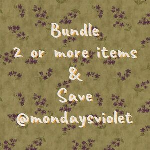 Thank you for finding mondaysviolet! Click on Ornament!✨💜